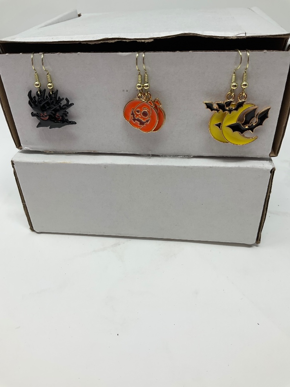 Halloween earrings 3 pairs J14
